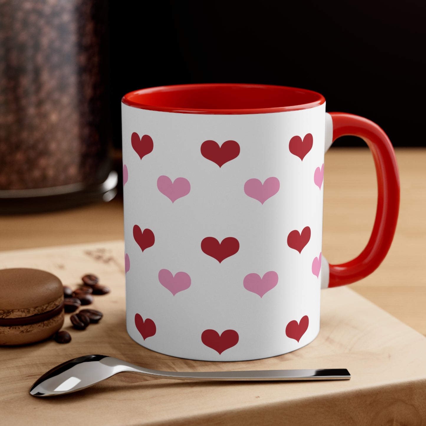 Double Hearts Mug