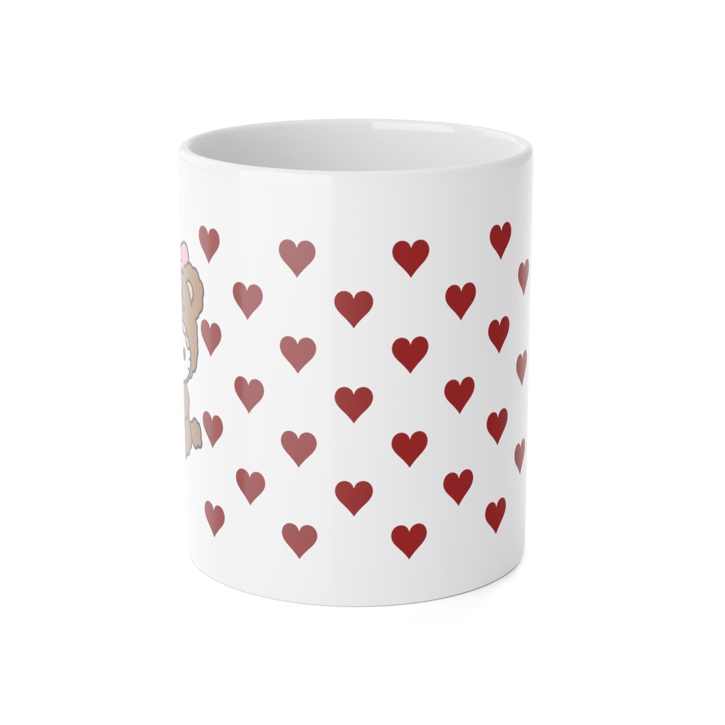 Hello Kitty Bear of Hearts Ceramic Mug